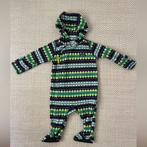 Patagonia fleece bunting suit, 3-6 months